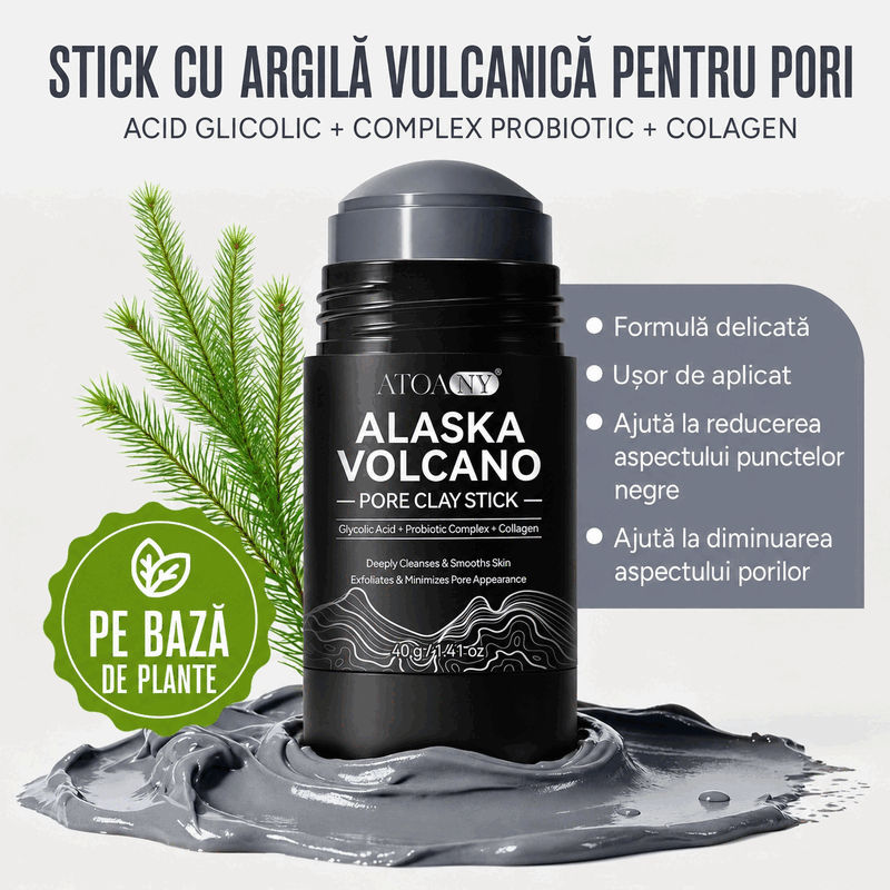 Argila Neagră – Stick Purificator pentru Ten