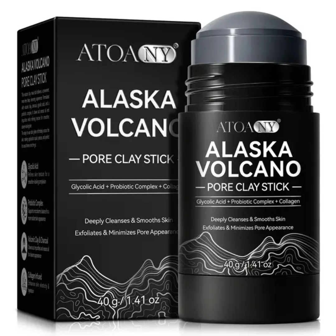 Alaska Volcano Pore Clay Stick – Mască de Curățare Profundă pentru Față